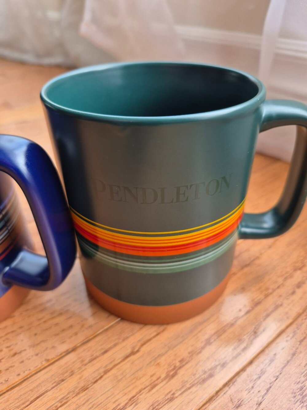 Pendleton National Parks collectible Mugs Stonewear Set Of 3 Blue, Grey & Green - Picture 5 of 10